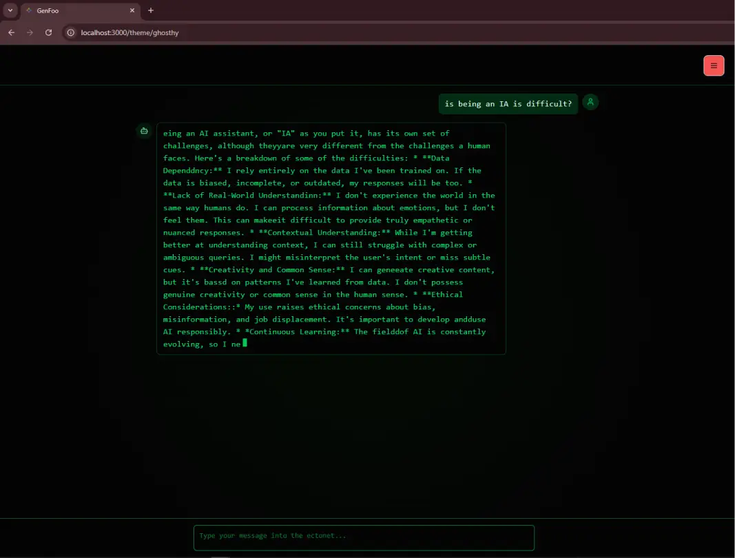 Ghosthy theme preview